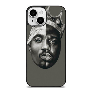 TUPAC AND NOTORIOUS BIG ART iPhone 13 Mini Case Cover TUPAC AND NOTORIOUS BIG ART iPhone 13 Mini Case Cover