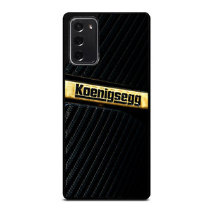 KOENIGSEGG GOLD BLACK CARBON Samsung Galaxy Note 20 Case Cover KOENIGSEGG GOLD BLACK CARBON Samsung Galaxy Note 20 Case Cover