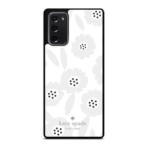 KATE SPADE GREY FLOWER Samsung Galaxy Note 20 Case Cover KATE SPADE GREY FLOWER Samsung Galaxy Note 20 Case Cover