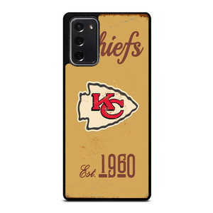KANSAS CITY CHIEFS RUSTY LOGO Samsung Galaxy Note 20 Case Cover KANSAS CITY CHIEFS RUSTY LOGO Samsung Galaxy Note 20 Case Cover