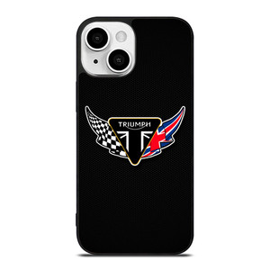 TRIUMPH BRITISH MOTORCYCLES iPhone 13 Mini Case Cover TRIUMPH BRITISH MOTORCYCLES iPhone 13 Mini Case Cover
