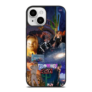 TRAVIS SCOTT COLLAGE iPhone 13 Mini Case Cover TRAVIS SCOTT COLLAGE iPhone 13 Mini Case Cover