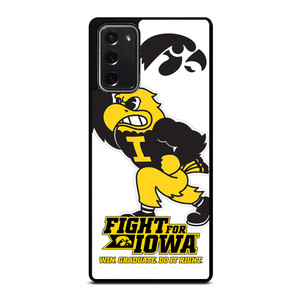 IOWA HAWKEYES MASCOT 2 Samsung Galaxy Note 20 Case Cover IOWA HAWKEYES MASCOT 2 Samsung Galaxy Note 20 Case Cover