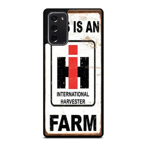INTERNATIONAL HARVESTER IH THIS IS AN FARM Samsung Galaxy Note 20 Case Cover