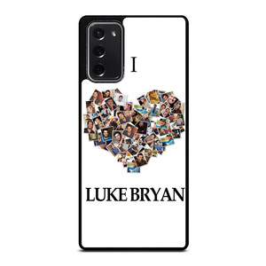 I LOVE LUKE BRYAN COLLAGE Samsung Galaxy Note 20 Case Cover