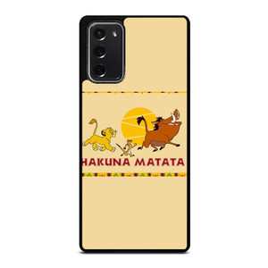 HAKUNA MATATA LION KING Samsung Galaxy Note 20 Case Cover