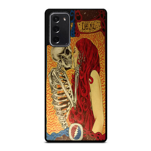 GRATEFUL DEAD KISSING SKELETON Samsung Galaxy Note 20 Case Cover GRATEFUL DEAD KISSING SKELETON Samsung Galaxy Note 20 Case Cover