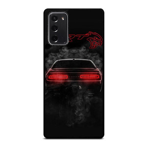 DODGE SRT CHALLENGER HELLCAT BLACK Samsung Galaxy Note 20 Case Cover DODGE SRT CHALLENGER HELLCAT BLACK Samsung Galaxy Note 20 Case Cover