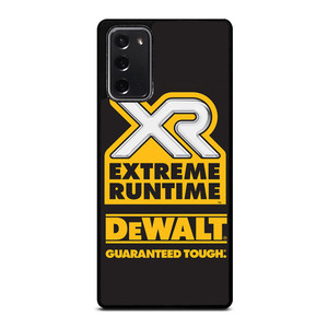 DEWALT TOOLS EXTREME RUNTIME Samsung Galaxy Note 20 Case Cover DEWALT TOOLS EXTREME RUNTIME Samsung Galaxy Note 20 Case Cover
