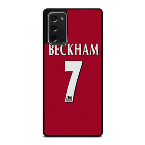 DAVID BECKHAM JERSEY MANCHESTER UNITED Samsung Galaxy Note 20 Case Cover DAVID BECKHAM JERSEY MANCHESTER UNITED Samsung Galaxy Note 20 Case Cover