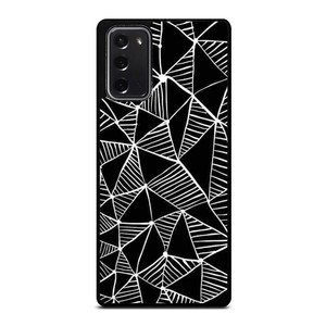 DARK TRIANGLE PATTERN Samsung Galaxy Note 20 Case Cover