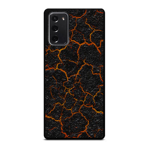 CRACKED LAVA TEXTURE Samsung Galaxy Note 20 Case Cover CRACKED LAVA TEXTURE Samsung Galaxy Note 20 Case Cover