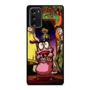 COURAGE THE COWARDLY DOG ART Samsung Galaxy Note 20 Case Cover COURAGE THE COWARDLY DOG ART Samsung Galaxy Note 20 Case Cover
