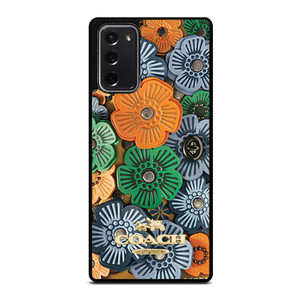COACH NEW YORK TEA ROSE Samsung Galaxy Note 20 Case Cover COACH NEW YORK TEA ROSE Samsung Galaxy Note 20 Case Cover