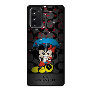 COACH NEW YORK MICKEY MINNIE MOUSE UMBRELLA Samsung Galaxy Note 20 Case Cover COACH NEW YORK MICKEY MINNIE MOUSE UMBRELLA Samsung Galaxy Note 20 Case Cover