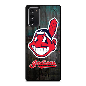 CLEVELAND INDIANS WOODEN LOGO Samsung Galaxy Note 20 Case Cover CLEVELAND INDIANS WOODEN LOGO Samsung Galaxy Note 20 Case Cover