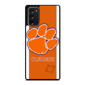 CLEMSON TIGERS NFL SYMBOL Samsung Galaxy Note 20 Case Cover CLEMSON TIGERS NFL SYMBOL Samsung Galaxy Note 20 Case Cover