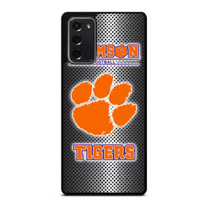CLEMSON TIGERS METAL LOGO Samsung Galaxy Note 20 Case Cover CLEMSON TIGERS METAL LOGO Samsung Galaxy Note 20 Case Cover