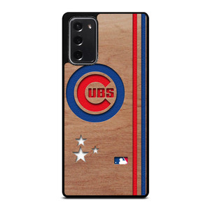 CHICAGO CUBS UBS MLB WOODEN LOGO Samsung Galaxy Note 20 Case Cover CHICAGO CUBS UBS MLB WOODEN LOGO Samsung Galaxy Note 20 Case Cover