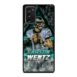 CARSON WENTZ PHILADELPHIA EAGLES NFL Samsung Galaxy Note 20 Case Cover CARSON WENTZ PHILADELPHIA EAGLES NFL Samsung Galaxy Note 20 Case Cover