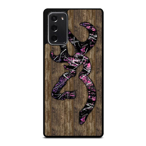 CAMO BROWNING PINK WOOD Samsung Galaxy Note 20 Case Cover