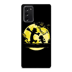 CALVIN AND HOBBES BLACK CARTOON Samsung Galaxy Note 20 Case Cover CALVIN AND HOBBES BLACK CARTOON Samsung Galaxy Note 20 Case Cover
