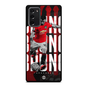 BRUNO FERNANDES MANCHESTER UNITED Samsung Galaxy Note 20 Case Cover BRUNO FERNANDES MANCHESTER UNITED Samsung Galaxy Note 20 Case Cover