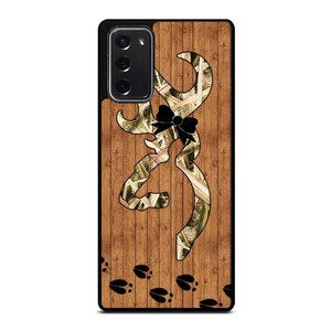 BROWNING WOODEN LOGO Samsung Galaxy Note 20 Case Cover