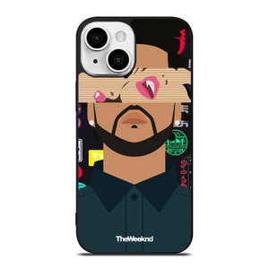 THE WEEKND XO CARTOON iPhone 13 Mini Case Cover THE WEEKND XO CARTOON iPhone 13 Mini Case Cover