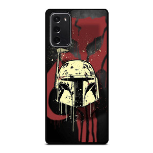 BOBA FETT HELMET STAR WARS ART Samsung Galaxy Note 20 Case Cover BOBA FETT HELMET STAR WARS ART Samsung Galaxy Note 20 Case Cover