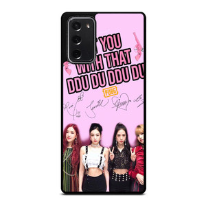 BLACKPINK PUBG GAME 3 Samsung Galaxy Note 20 Case Cover