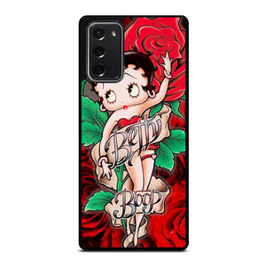 BETTY BOOP FLORAL Samsung Galaxy Note 20 Case Cover BETTY BOOP FLORAL Samsung Galaxy Note 20 Case Cover