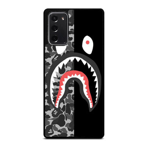 BAPE SHARK CAMO Samsung Galaxy Note 20 Case Cover BAPE SHARK CAMO Samsung Galaxy Note 20 Case Cover