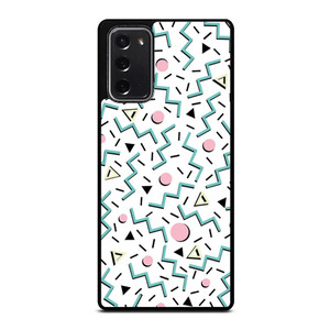 BACK TO 80S PATTERN Samsung Galaxy Note 20 Case Cover