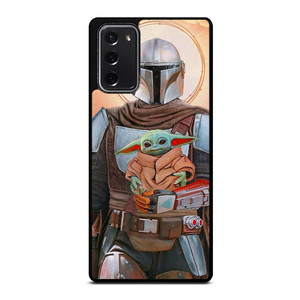 BABY YODA AND THE MANDALORIAN STAR WARS Samsung Galaxy Note 20 Case Cover
