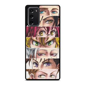 7 SEVEN DEADLY SINS ANIME EYE CHARACTER Samsung Galaxy Note 20 Case Cover 7 SEVEN DEADLY SINS ANIME EYE CHARACTER Samsung Galaxy Note 20 Case Cover