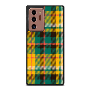 YELLOW GREEN TARTAN PATTERN Samsung Galaxy Note 20 Ultra Case Cover YELLOW GREEN TARTAN PATTERN Samsung Galaxy Note 20 Ultra Case Cover