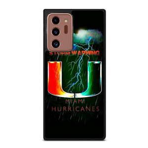 UM MIAMI HURRICANES NFL Samsung Galaxy Note 20 Ultra Case Cover
