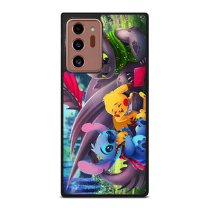 TOOTHLESS STITCH PIKACHU Samsung Galaxy Note 20 Ultra Case Cover TOOTHLESS STITCH PIKACHU Samsung Galaxy Note 20 Ultra Case Cover