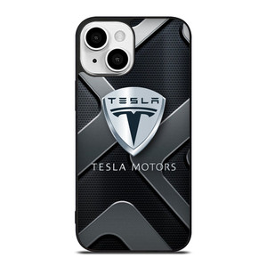 TESLA MOTOR CAR ICON iPhone 13 Mini Case Cover