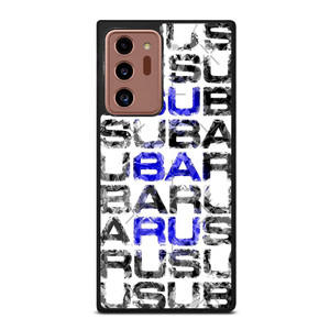 SUBARU CROSSWORD PUZZLE Samsung Galaxy Note 20 Ultra Case Cover SUBARU CROSSWORD PUZZLE Samsung Galaxy Note 20 Ultra Case Cover