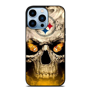PITTSBURGH STEELERS FOOTBALL SKULL iPhone 13 Pro Max Case Cover PITTSBURGH STEELERS FOOTBALL SKULL iPhone 13 Pro Max Case Cover