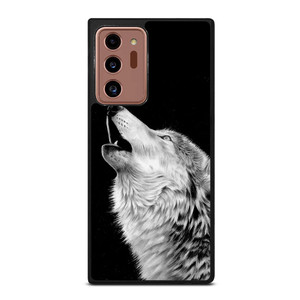 ROAR WHITE WOLF Samsung Galaxy Note 20 Ultra Case Cover