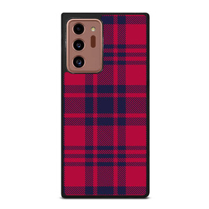 RED BLUE TARTAN PLAID PATTERN Samsung Galaxy Note 20 Ultra Case Cover RED BLUE TARTAN PLAID PATTERN Samsung Galaxy Note 20 Ultra Case Cover
