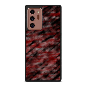 RED BLACK TIE DYE PATTERN Samsung Galaxy Note 20 Ultra Case Cover