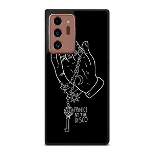 PANIC AT THE DISCO BLACK LOGO Samsung Galaxy Note 20 Ultra Case Cover PANIC AT THE DISCO BLACK LOGO Samsung Galaxy Note 20 Ultra Case Cover