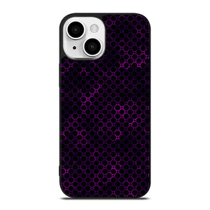 STYLISH HEXAGONAL VIOLET PATTERN iPhone 13 Mini Case Cover