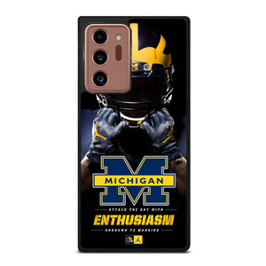MICHIGAN WOLVERINES Samsung Galaxy Note 20 Ultra Case Cover MICHIGAN WOLVERINES Samsung Galaxy Note 20 Ultra Case Cover