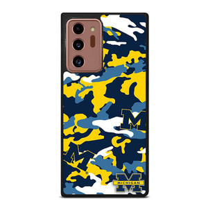 MICHIGAN WOLVERINES FOOTBALL CAMO Samsung Galaxy Note 20 Ultra Case Cover MICHIGAN WOLVERINES FOOTBALL CAMO Samsung Galaxy Note 20 Ultra Case Cover