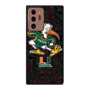 MIAMI HURRICANES UM FOOTBALL Samsung Galaxy Note 20 Ultra Case Cover MIAMI HURRICANES UM FOOTBALL Samsung Galaxy Note 20 Ultra Case Cover